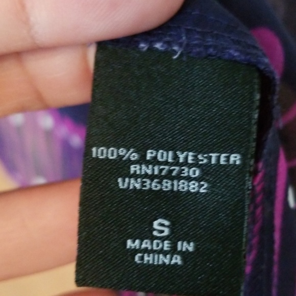 Anna Sui for Target Sheer Plum Top sz small - Picture 5 of 6